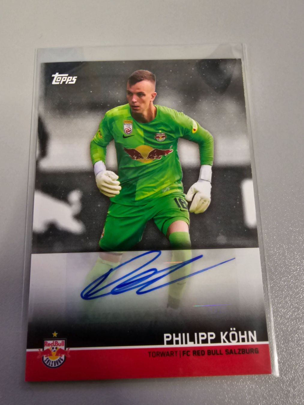 Topps Sammelbilder & Trading cards: 2021/22 Phillipp Köhn autograph RB Salzburg – Gebraucht aus Arth von Web_air1