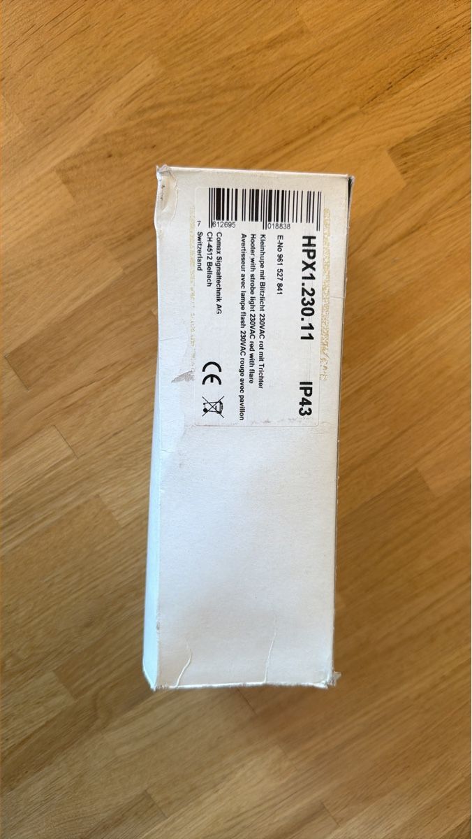 Elektronikbauteile: Comax Signaltechnik AG Kleinhupe HPX1.230.11 - Neuwertig – Neu (gemäss Beschreibung) aus Steffisburg von gia_5gkm