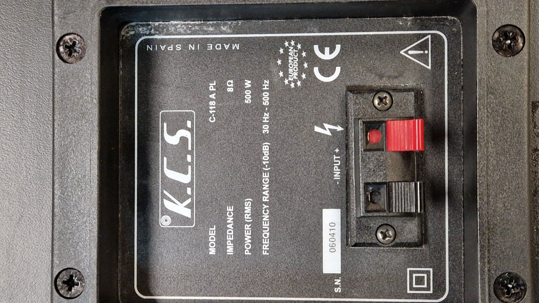 Lautsprecher: Kino Subwoofer K.C.S. – Gebraucht aus Homberg b. Thun von Pro_speaker 8