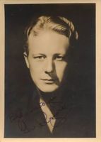 Gene Raymond 1908-98 Autogramm signiert Vintage Foto 13x18cm