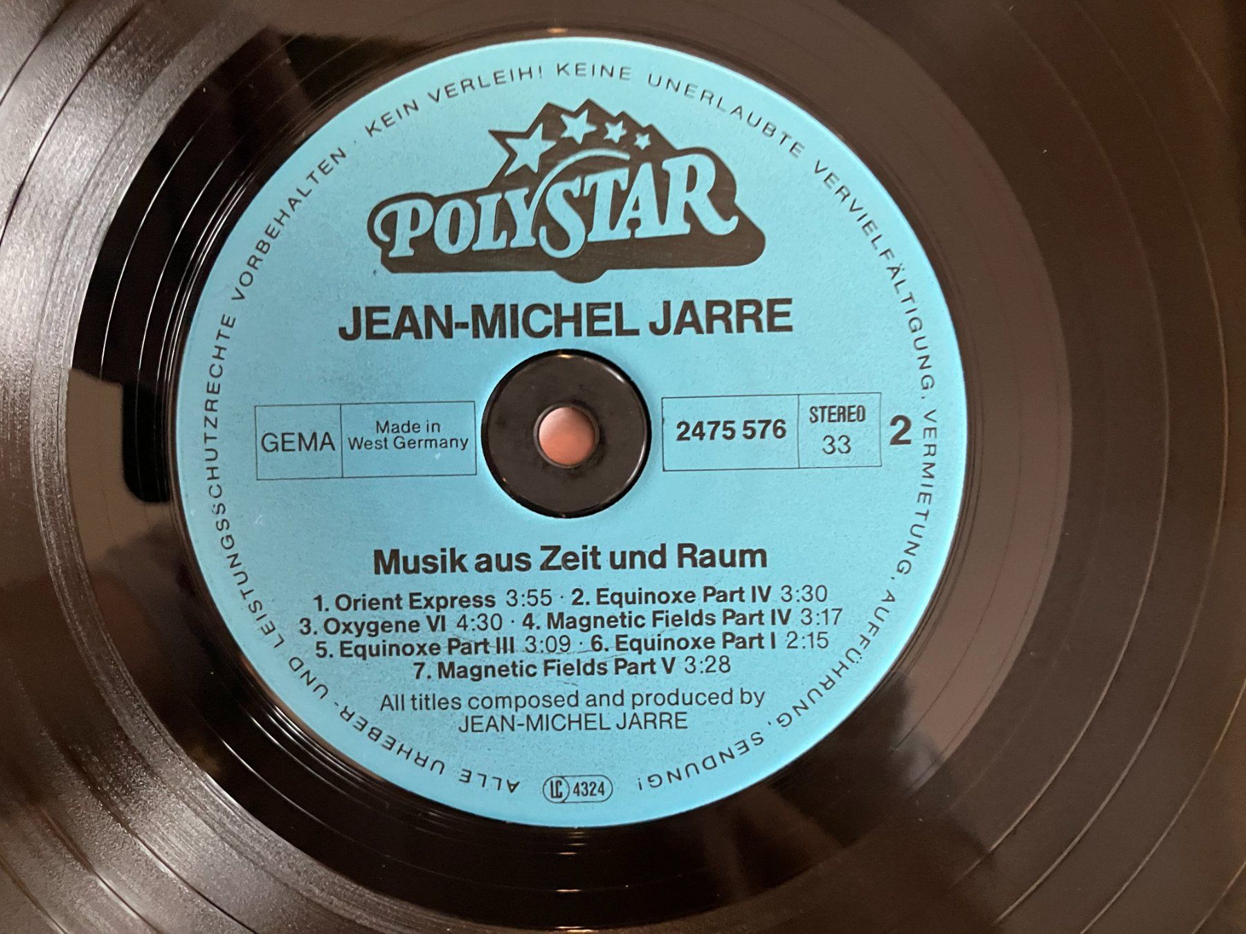 Dischi in vinile: Jean Michel Jarre – Usato da Aarwangen venduto da Jukebox3 8