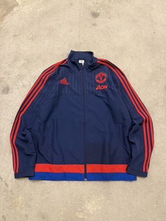 Veste de sport Adidas Manchester United bleu taille L