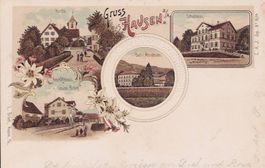 Hausen a/A  AK Litho 1904 von C.K.Z. No. 1694