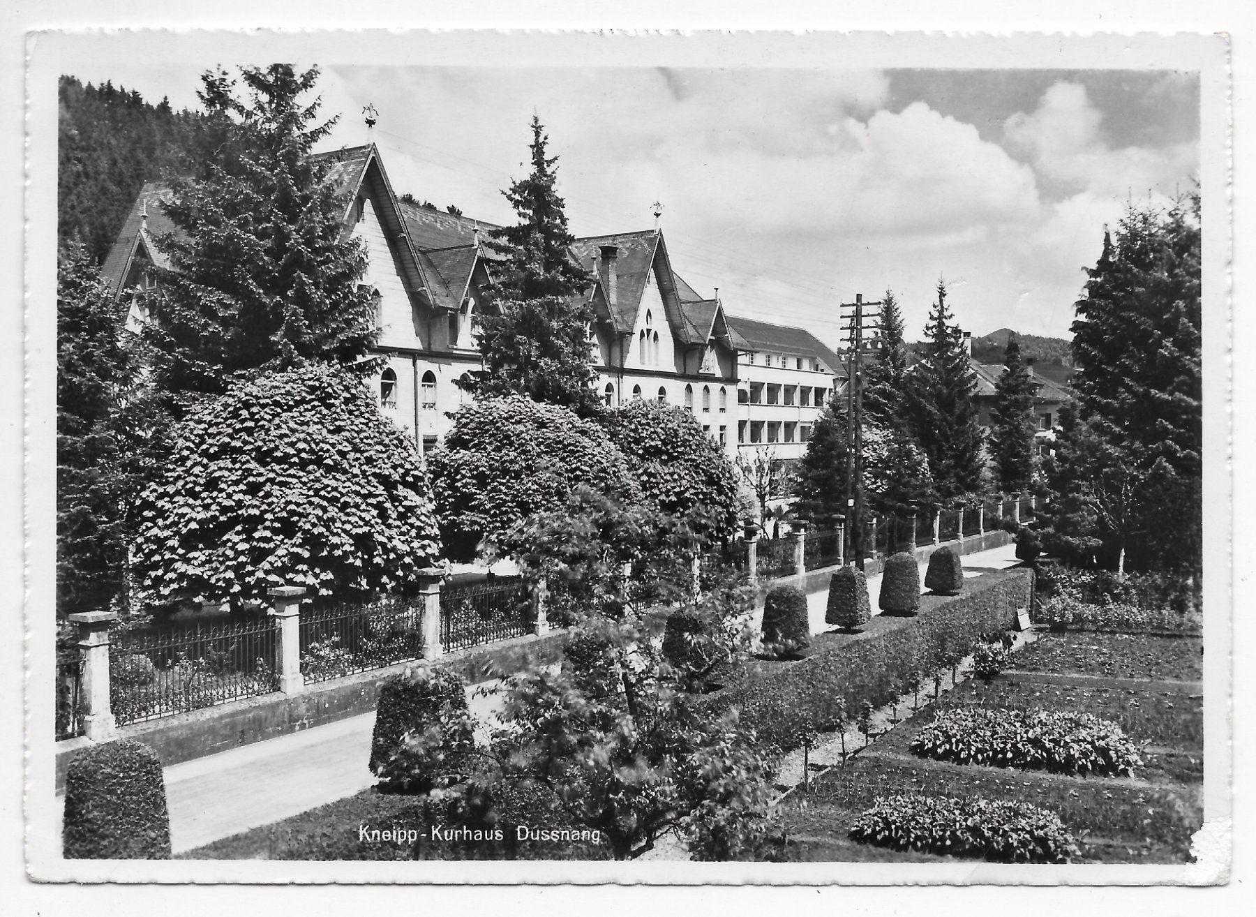 Cartoline postali: Kneipp-Kurhaus Dussnang – Usato da Hefenhofen venduto da Richsalz