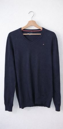 Vintage Tommy Hilfiger V-Ausschnitt Oberteil Size XL