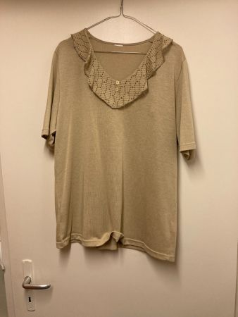 Sommerliches Set, Jupes und Oberteil, beige, Grösse 44