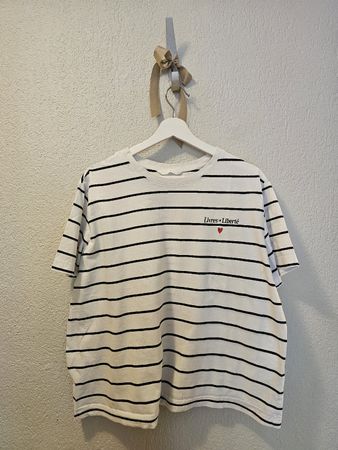 Colles Gestreiftes H&M T-Shirt mit Stickerei Gr.L