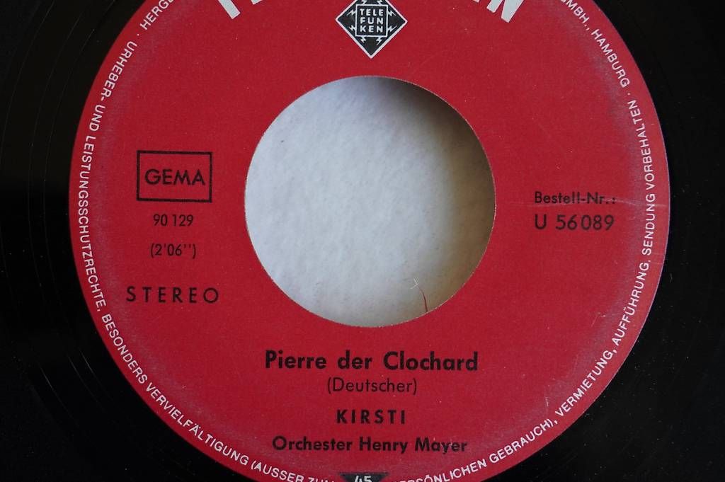 Dischi in vinile: Kirsti Single – Usato da Kräiligen venduto da bero65 1