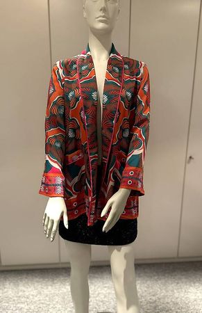 Veste ville ou plage multicolore 36