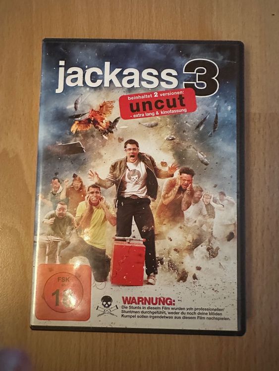 Jackass 3 - Uncut DVD, inkl. Kinofassung | Kaufen auf Ricardo