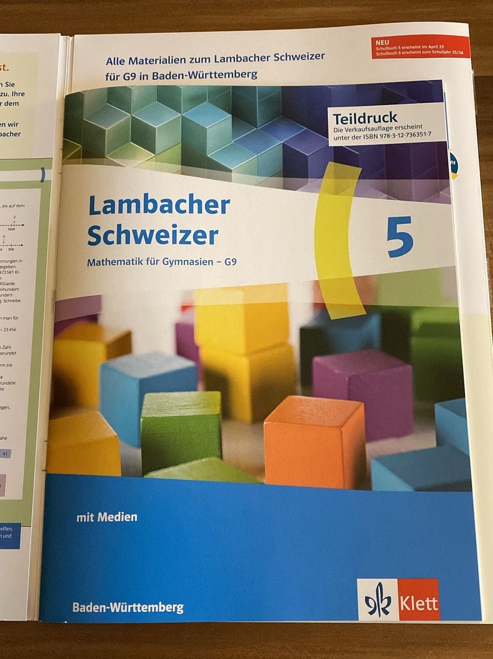 Libri: Lambacher Schweizer 5 - Teildruck – Nuovo e nell'imballaggio originale da Wagenhausen venduto da FrauLang