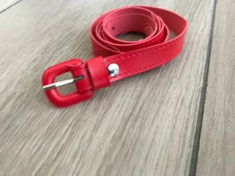 Roter Belt (Damen) - skinny