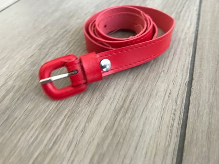Roter Belt (Damen) - skinny