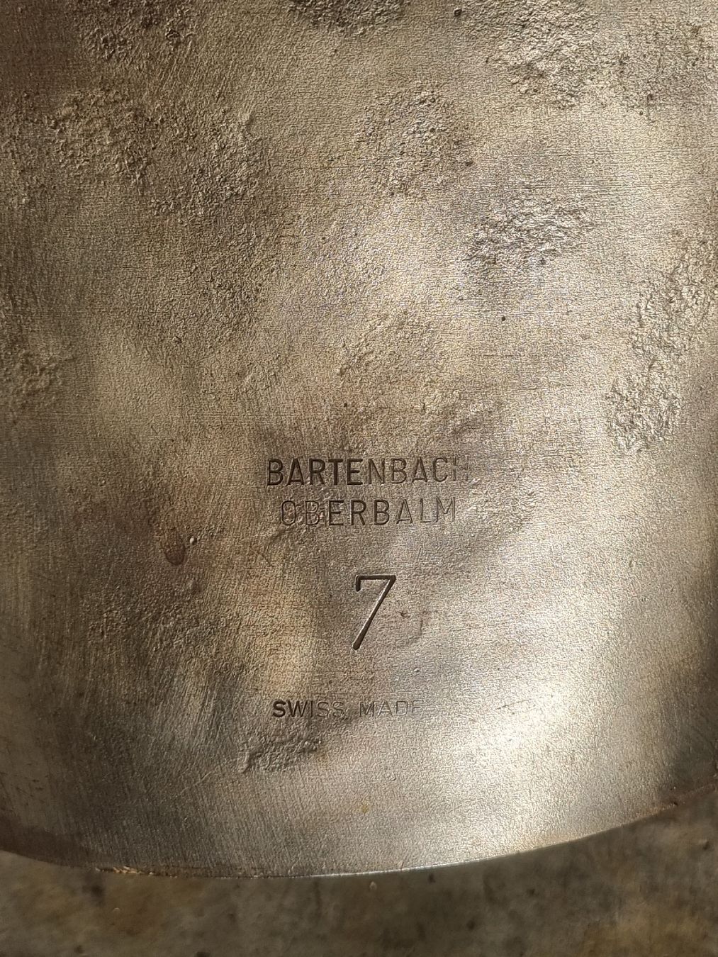 Campanacci mucche: Glocke/Treichel von Bartenbach Nummer 7 – Usato da Berschis venduto da treedosha01 2