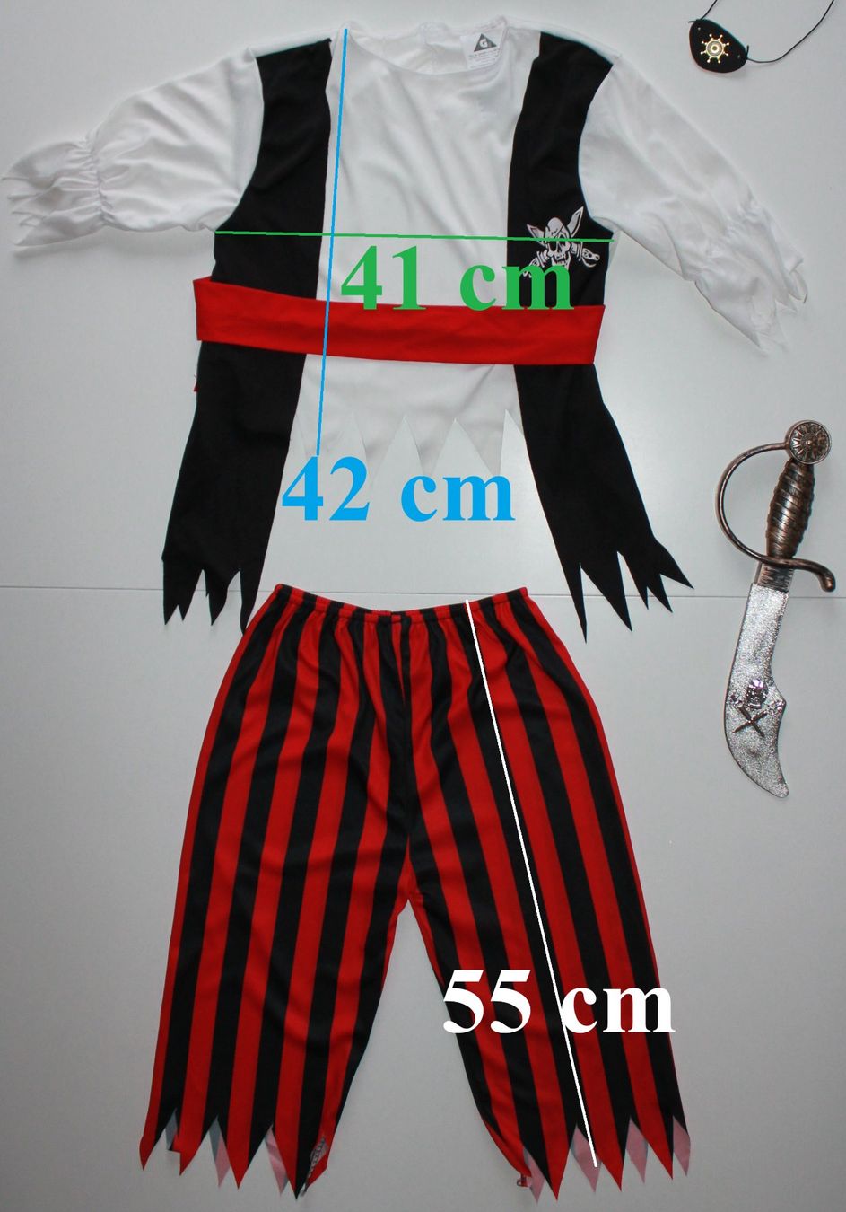 Kostüme: Costume pirate / Pirat t. 4 - 6 ans – Neu (gemäss Beschreibung) aus Peseux von CoolShoping 1