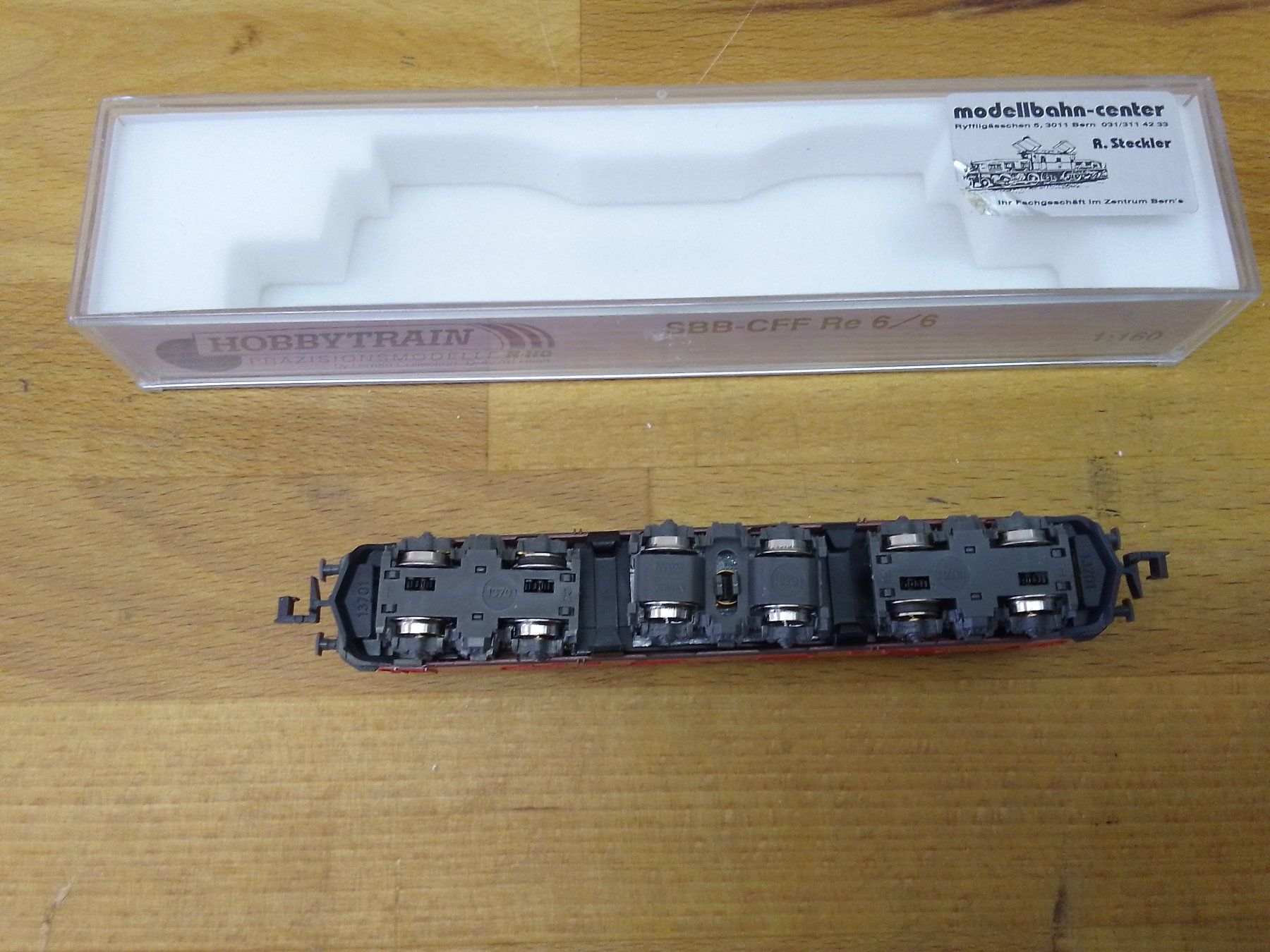 Hobbytrain Modelleisenbahnen: Lok Re 6/6 – Gebraucht aus Zollikofen von Noak 4