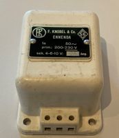 Vintage Trafo F. Knobel & Co. Ennenda antike Elektrotechnik