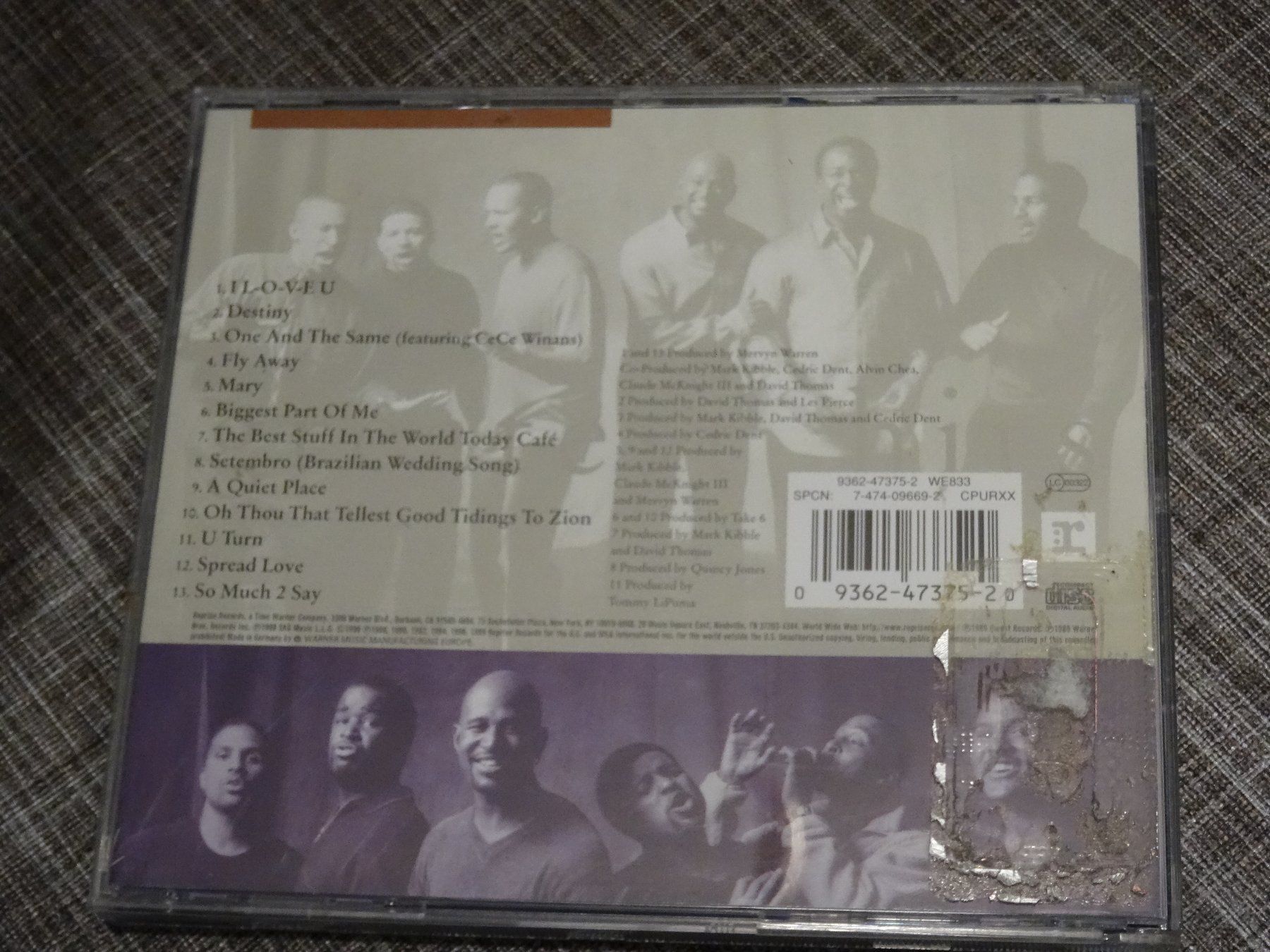 CDs: Take 6 - Greatest Hits CD – Gebraucht aus Olten von Disc-Ausverkauf 1