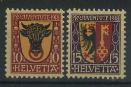 1918, Pro Juventute ** (1)