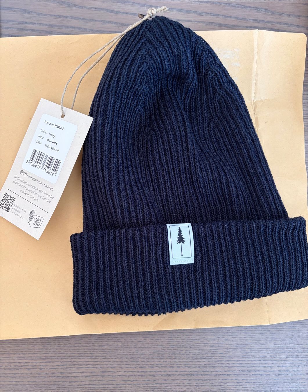 Nikin Copricapi, berretti & cappellini: NIKIN Treeanie Ribbed Navy – Nuovo (secondo la descrizione) da Wald ZH venduto da Apy