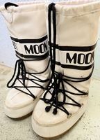 Original Vintage Moon Boots in Weiss 35-38