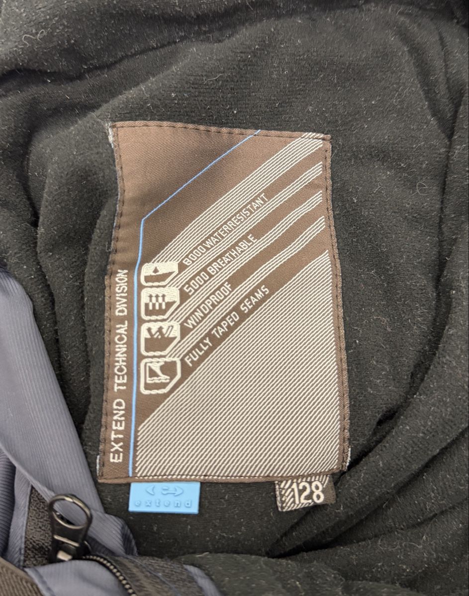 Sci: Skihose Extend Technical Division dunkelblau Grösse 128 – Usato da Oensingen venduto da Francos 2