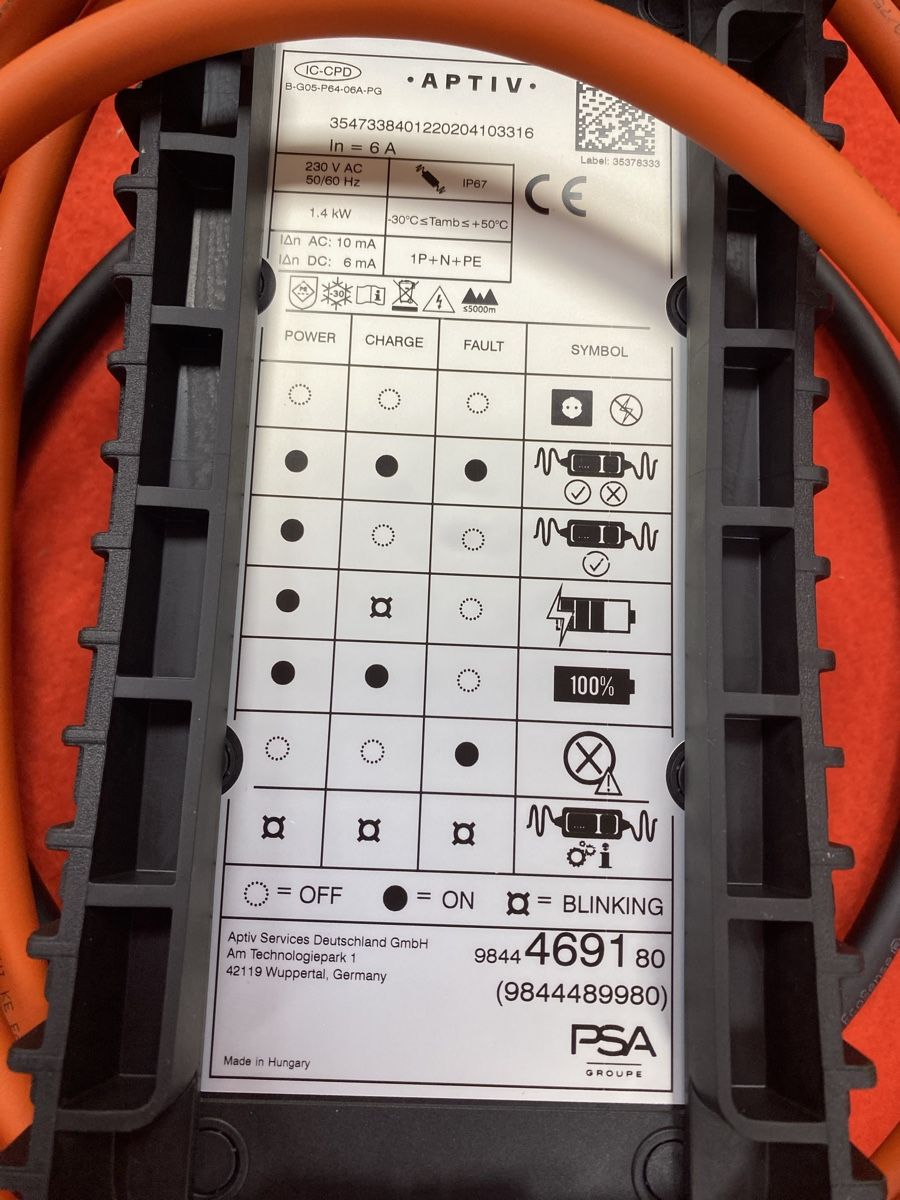 Cavi: Neues Ladekabel Mode 2 Typ 2 für E-Auto  – Nuovo e nell'imballaggio originale da Hägglingen venduto da Karin0802 2