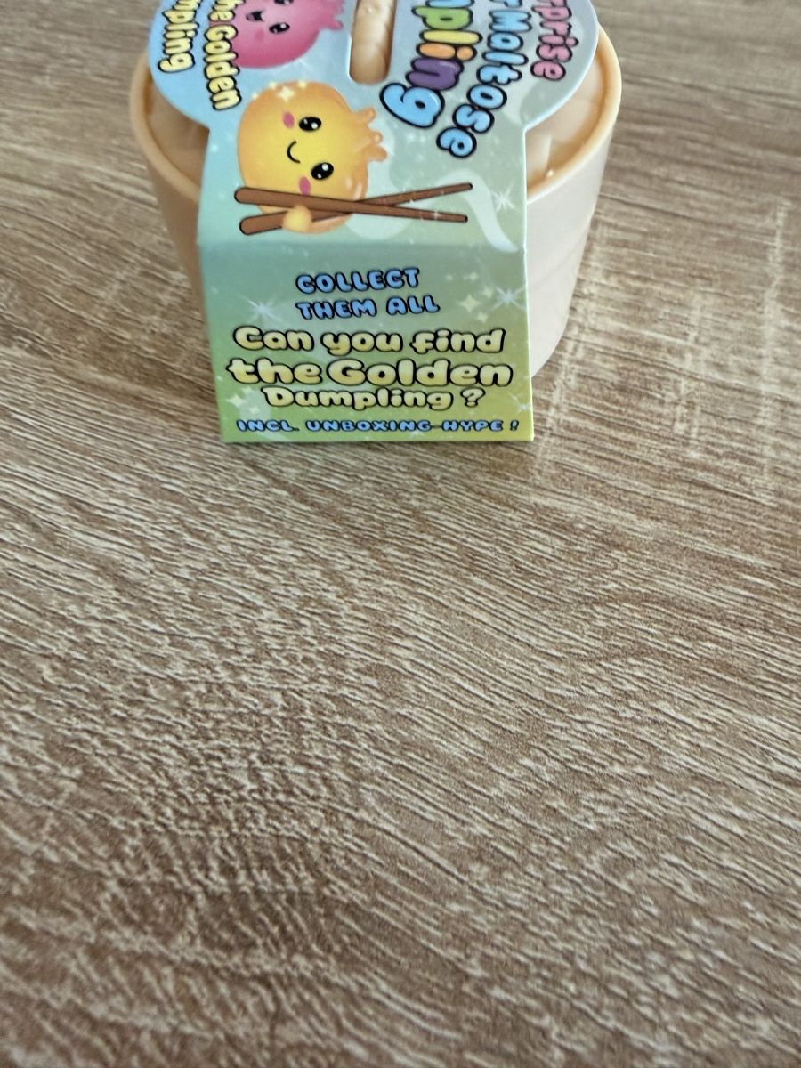 Giocattoli: Seltene Gold Glitzer Mistery Dumpling – Nuovo e nell'imballaggio originale da Willisau venduto da dor_xp9g 4