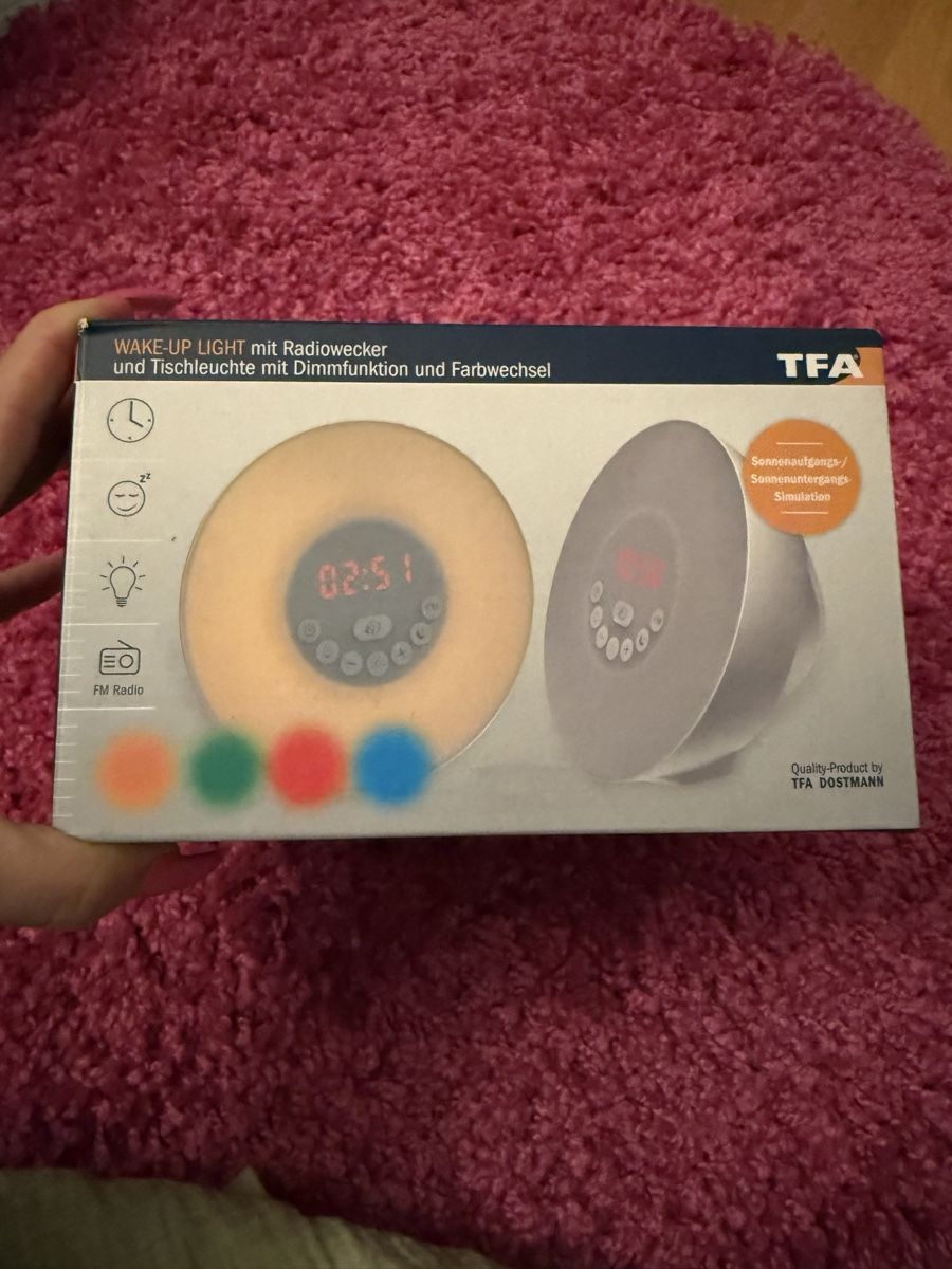 Sveglie: TFA Wake-up Light Radiowecker Farbwechsel neuwertig – Nuovo e nell'imballaggio originale da Richterswil venduto da cobruetsch 3