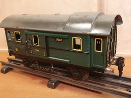 Antiker Märklin 17280 Gepäckwagen in Spur 0