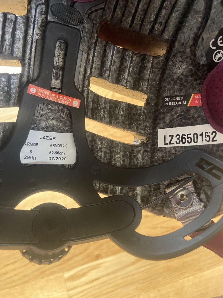 Caschi: Lazer Armor 2.0 Velohelm – Usato da Zürich venduto da oli_9dhs 7