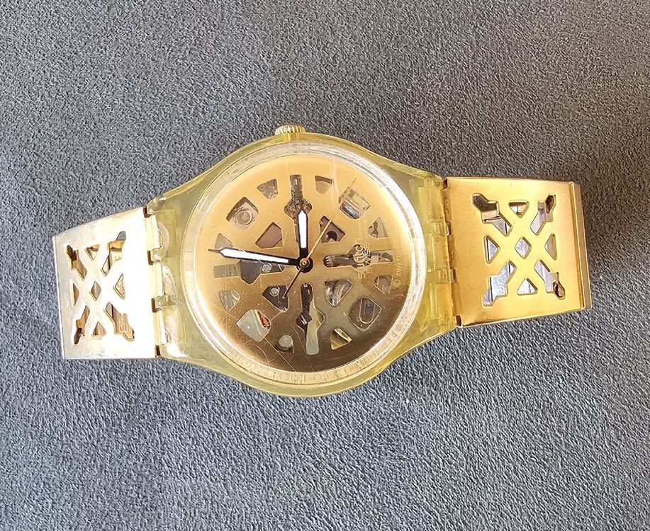 Swatch Orologi: Swatch swiss made Elegante Armbanduhr Unisex 34 mm – Usato da Speicher venduto da Swisswtch 2