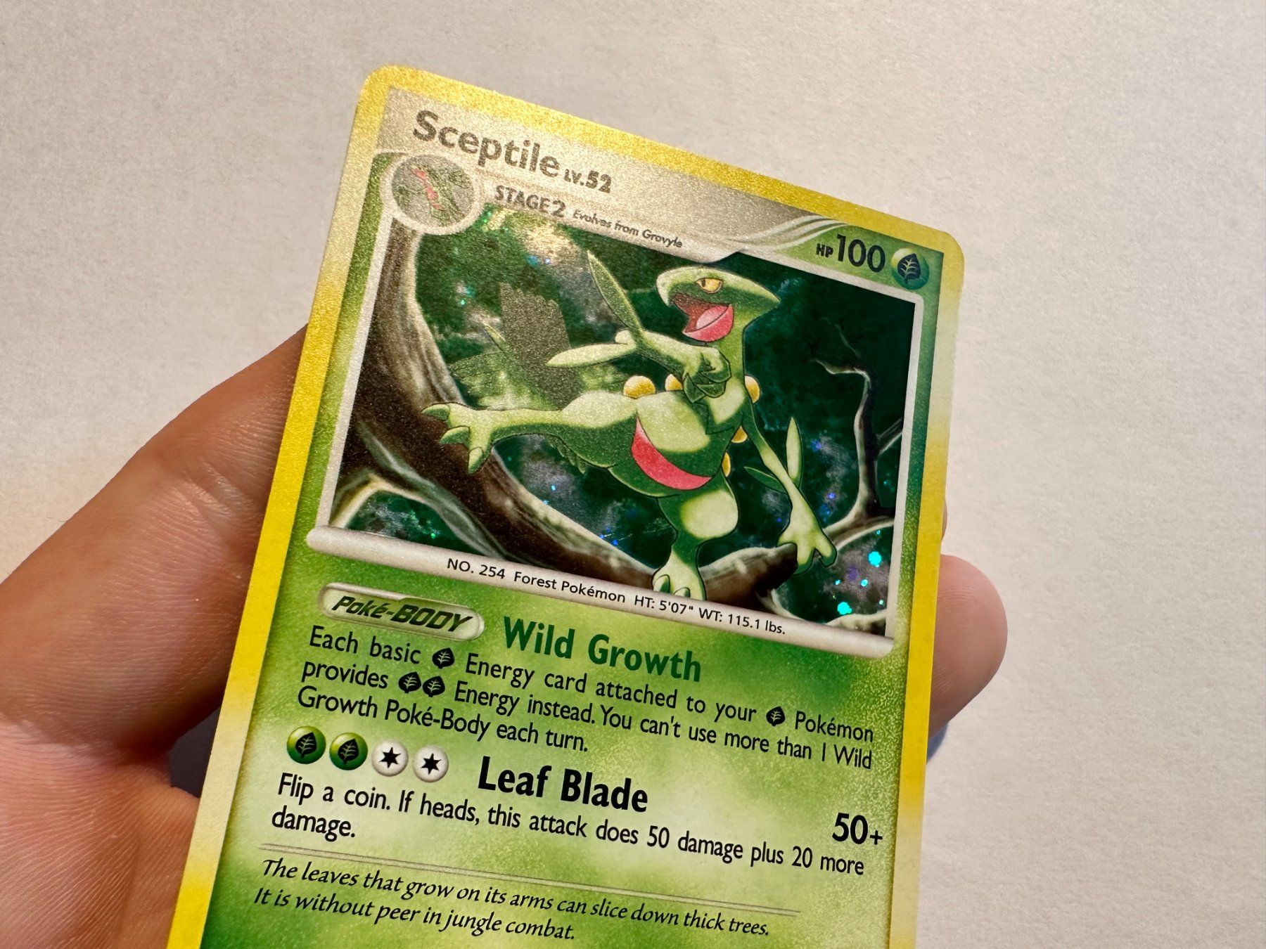 Pokémon Carte collezionabili: Sceptile holo D&P Great Encounters EN – Usato da Hagendorn venduto da Pokecollectorch 3