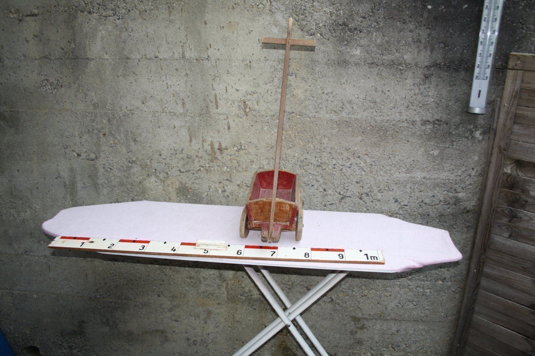 Fahrzeuge für Kinder: VINTAGE HOLZ BOLLERWAGEN – Gebraucht aus Wauwil von Pneuedy 7