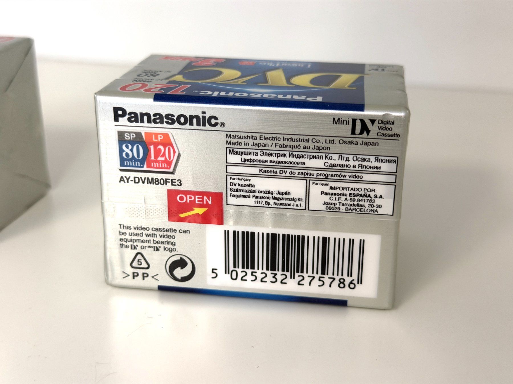 Filme: 9x Panasonic DVC 120 min – Neu und originalverpackt aus Arbedo von stu_b7t8 2