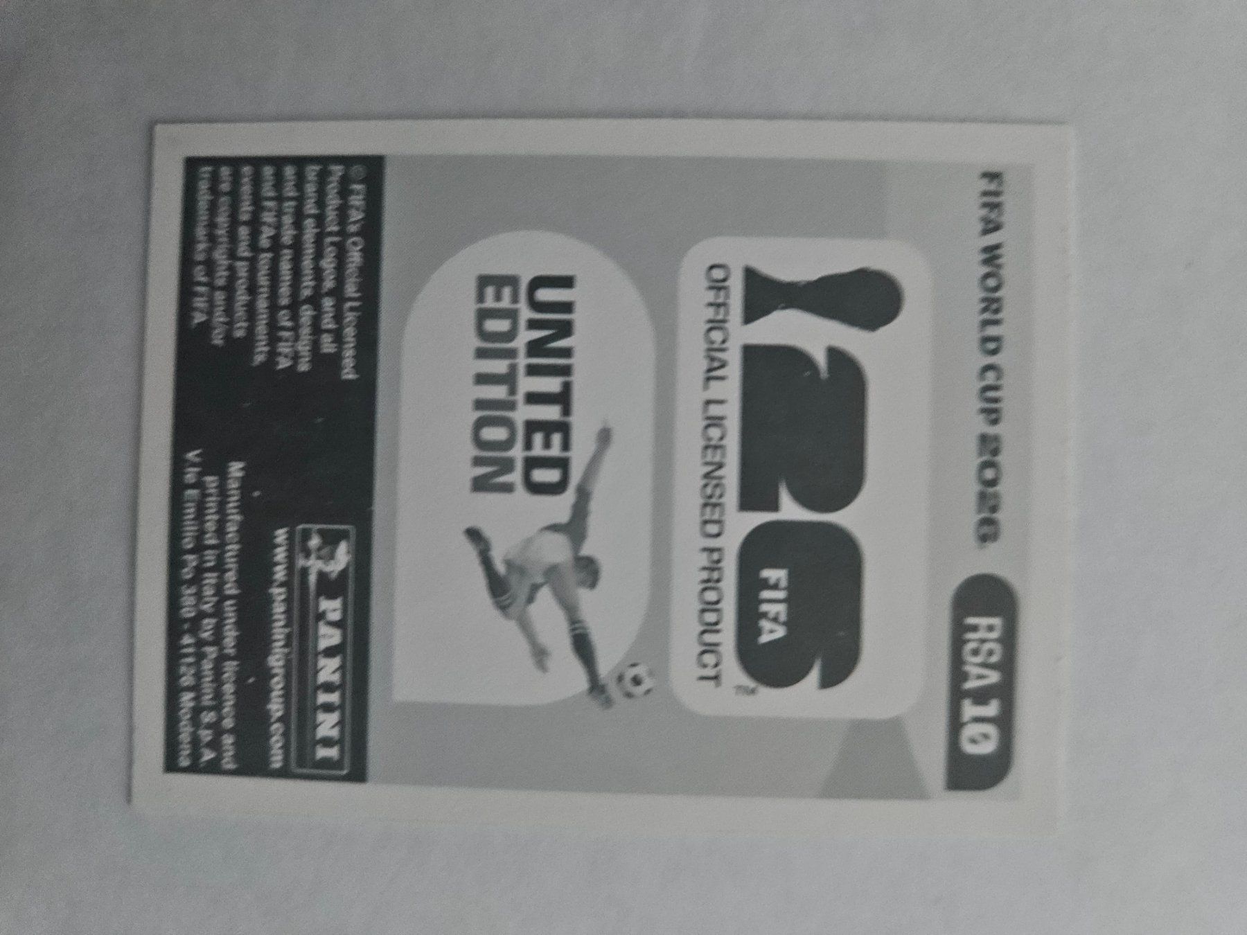 Panini Sammelbilder & Trading cards: RSA 10 – Gebraucht aus Würenlingen von Dinli 1