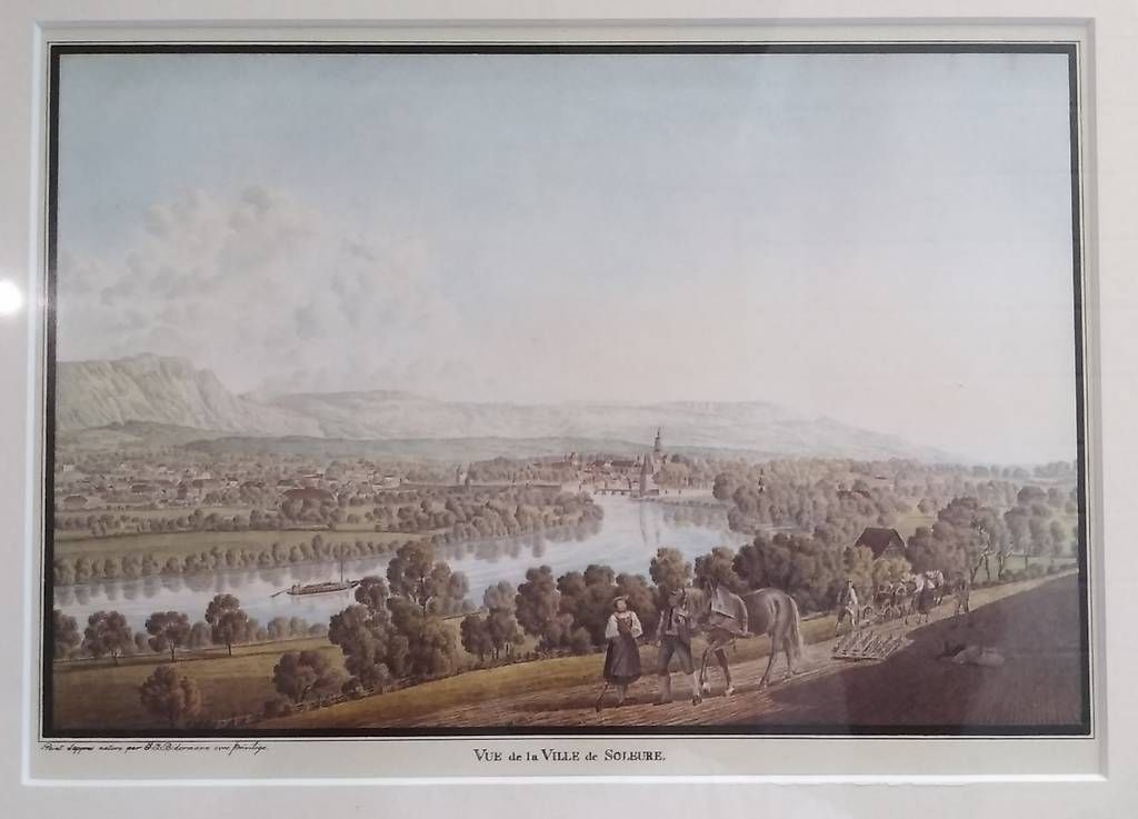 Stiche: Alte Ansicht von Solothurn – Gebraucht aus Bolken von SwissWetter.shop 1