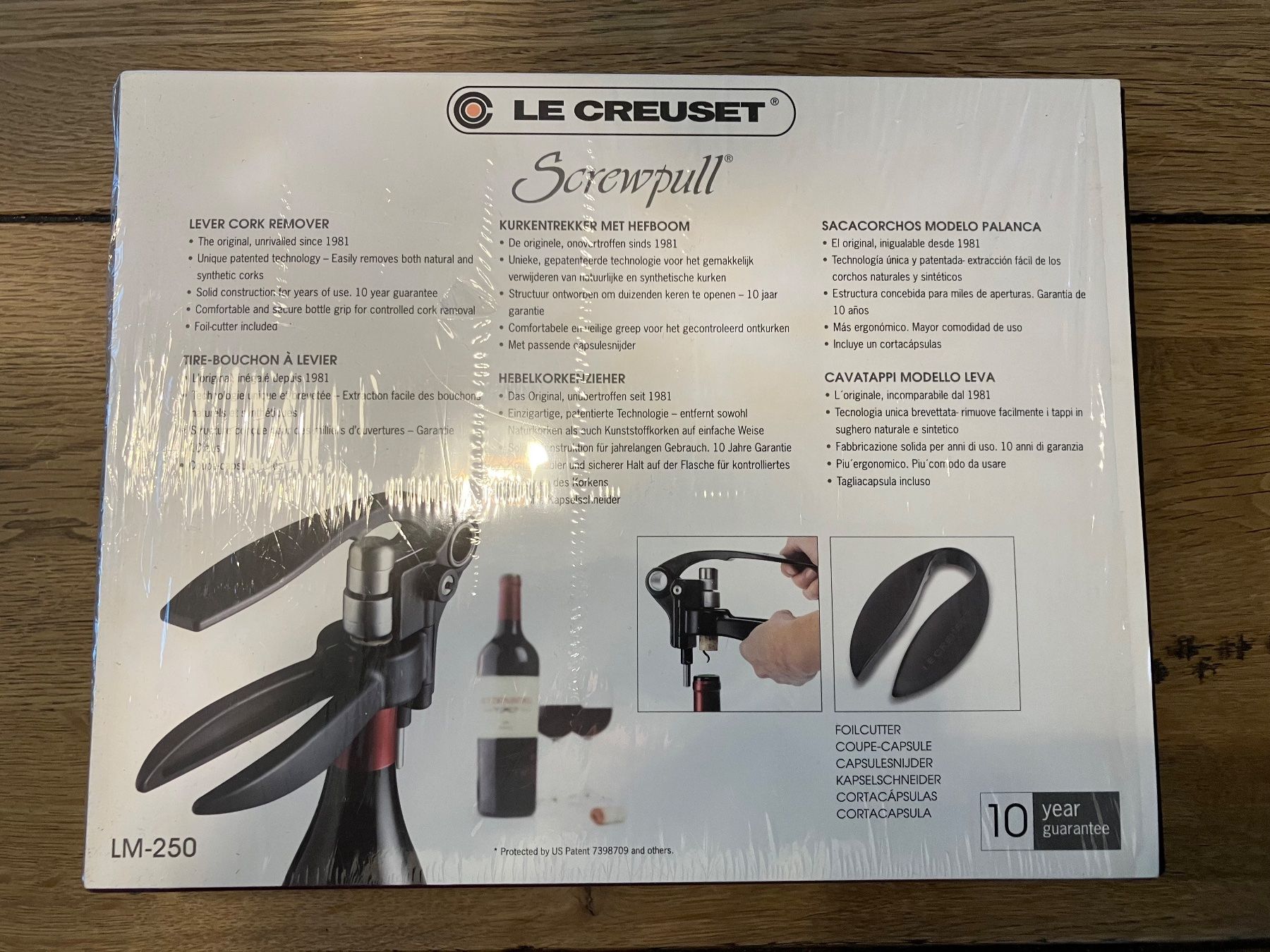 Le Creuset Apribottiglie & Tappi per chiusura: Zapfenzieher Le Creuset Screwpull LM-250 – Nuovo e nell'imballaggio originale da Agarone venduto da ciaojoel 1