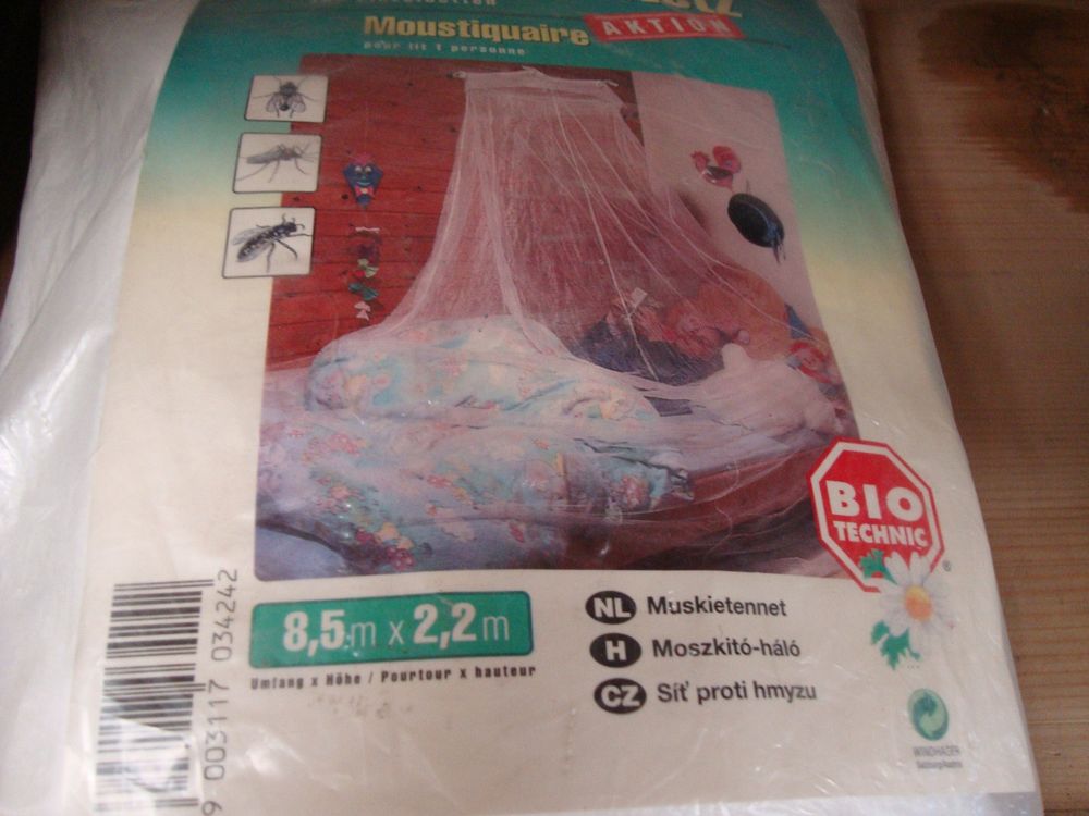 Moustiquaire Militaire US - NSN 7210-00-266-9736 - Protection Insectes - Occasion