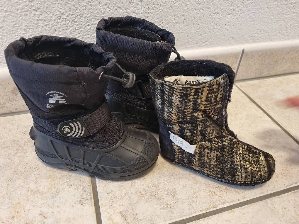 Chaussures garçon: Kamik Winterschuhe Grösse 25 – D'occasion à Horw par arco35 1