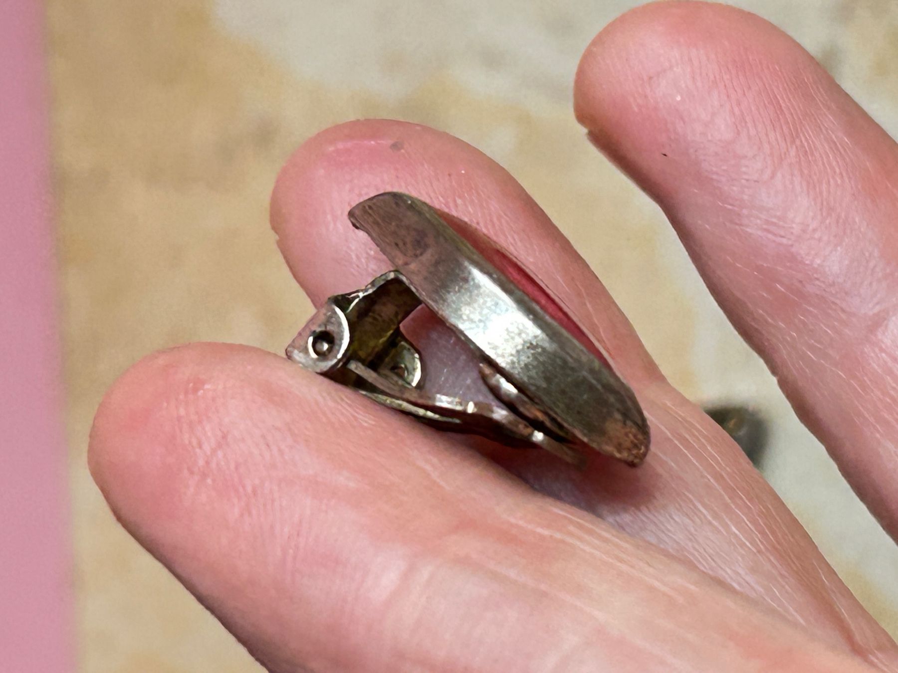Ohrringe & -stecker: Rote Vintage Ohrclips, Clip Ohrringe – Gebraucht aus Dittingen von Bellevista 5