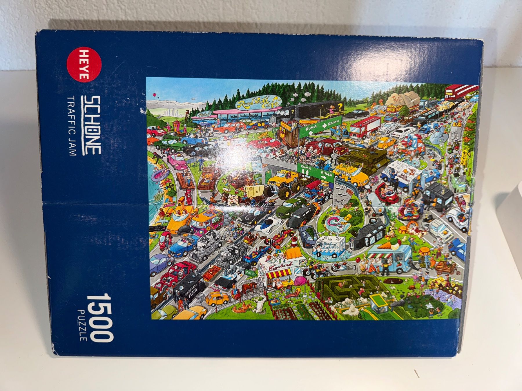 Heye Puzzle: Heye Schöne Traffic Jam 1500 Teile – Usato da Grosswangen venduto da Second_hand_paradise 2
