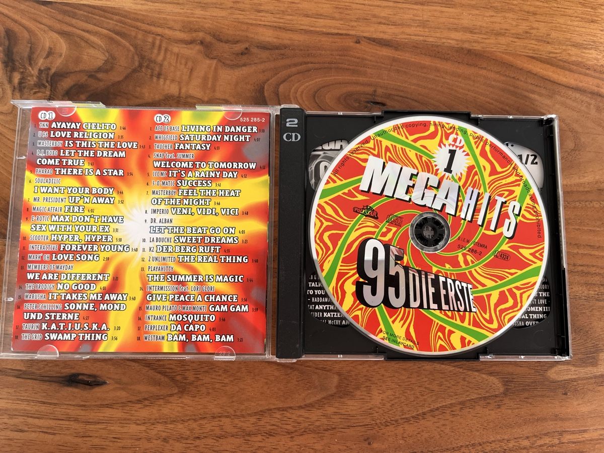 CD: CD Mega Hits 95 die erste – Usato da Merenschwand venduto da katerchen01 1