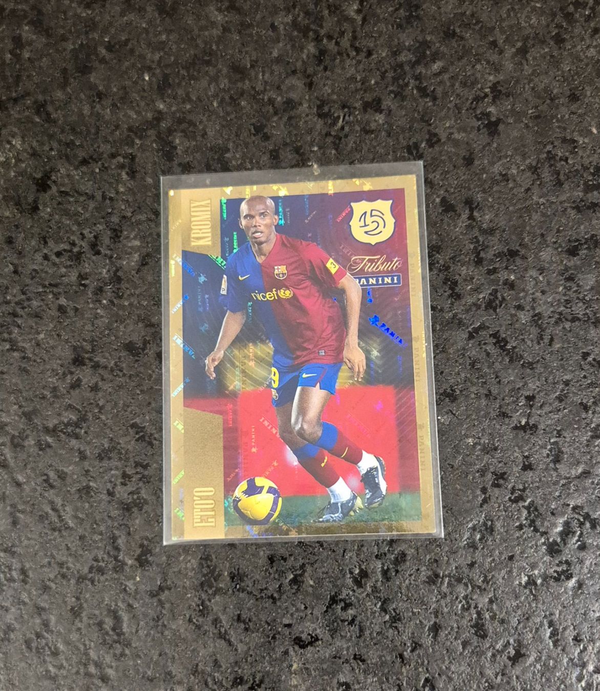 Topps Carte collezionabili: Etoo - Barcelona - Panini – Nuovo (secondo la descrizione) da Burg AG venduto da Danoe