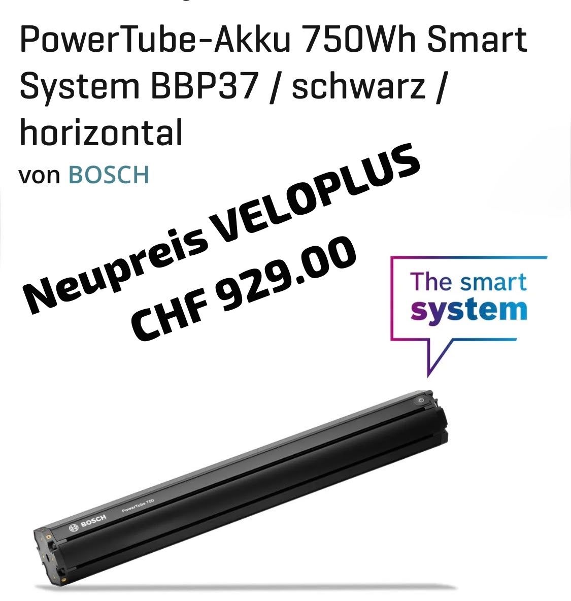 Bosch Akkus & Batterien: Bosch Smart System Akku – Gebraucht aus Rüti ZH von gro_9f7f 4