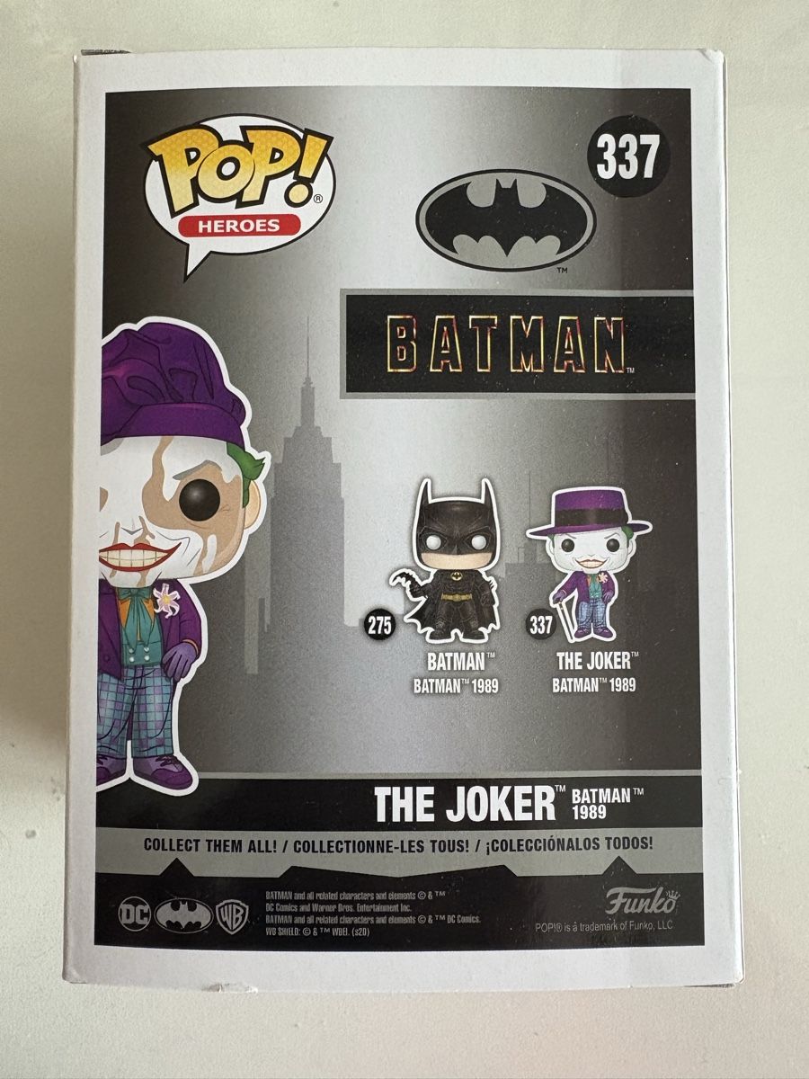 Funko Figuren: FUNKO POP - The Joker- limited edition! – Neu und originalverpackt aus Lausanne von Zorrus77 2