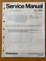 Service Manual TECHNICS Amplifier SU-Z980