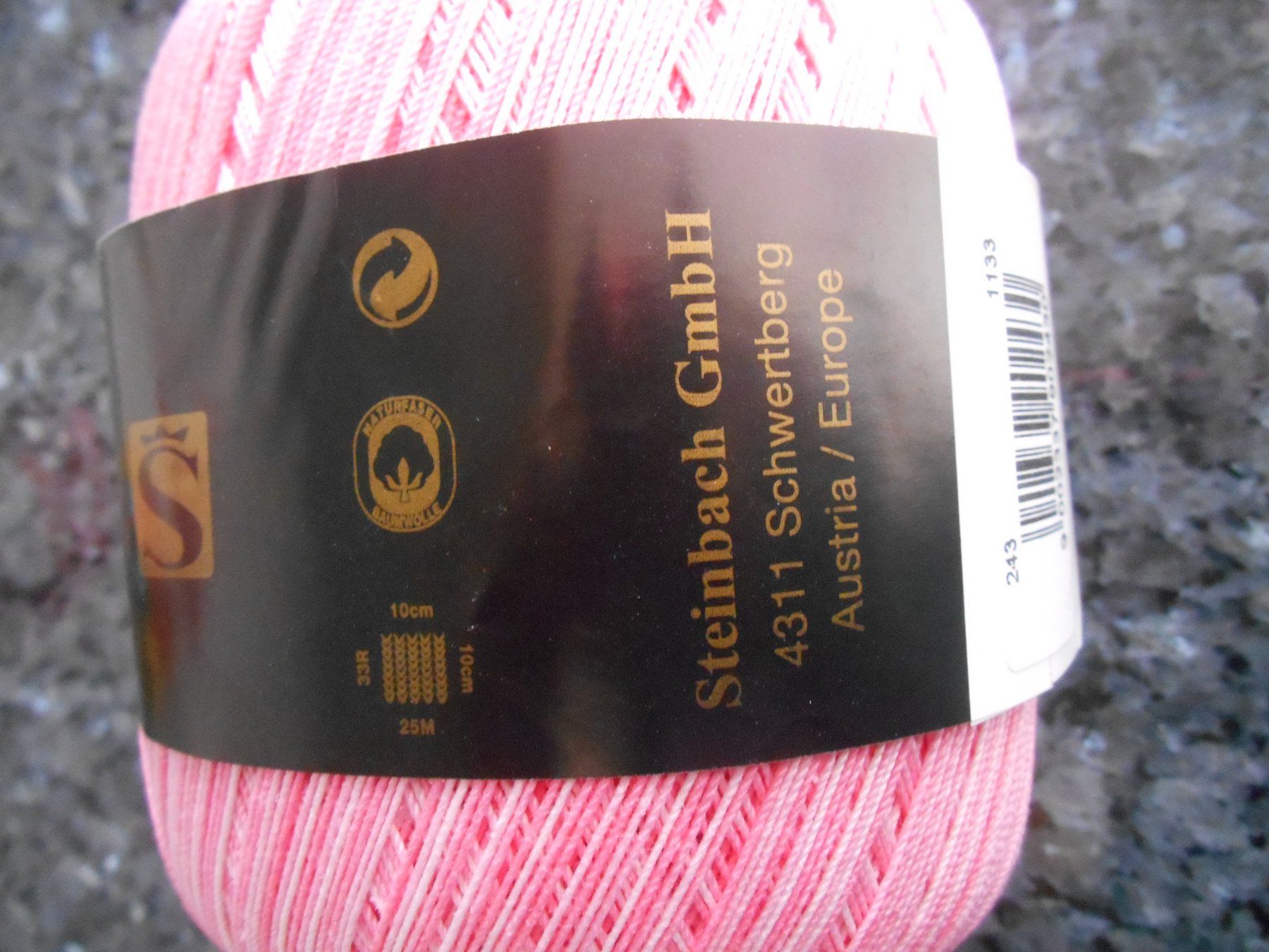 Kordeln & Faden: 1x Häkelgarn rosa 100g – Neu (gemäss Beschreibung) aus Nussbaumen AG von MollyBI-20 1
