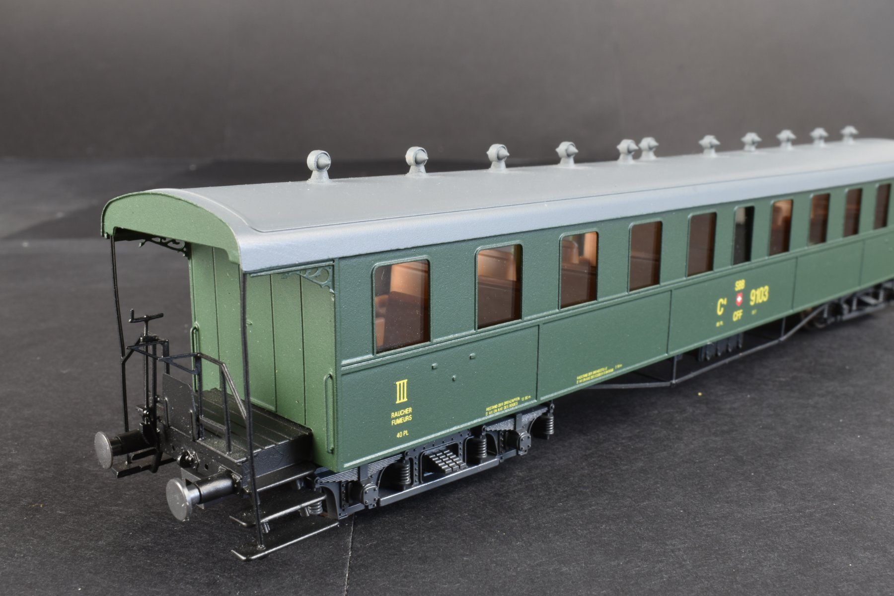Born Modellini di ferrovie: Born SBB C4 9103 – Nuovo (secondo la descrizione) da La Chaux-de-Fonds venduto da S6rp 2