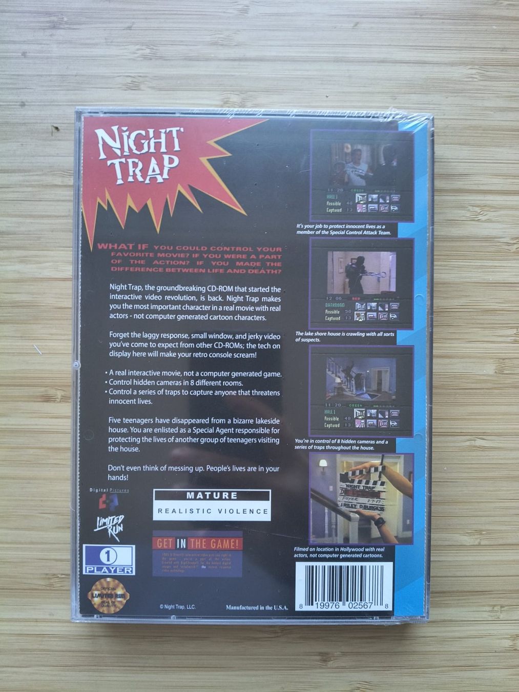 Giochi: Night Trap Sealed (Sega CD) – Nuovo e nell'imballaggio originale da Riedholz venduto da ste_96cd 1